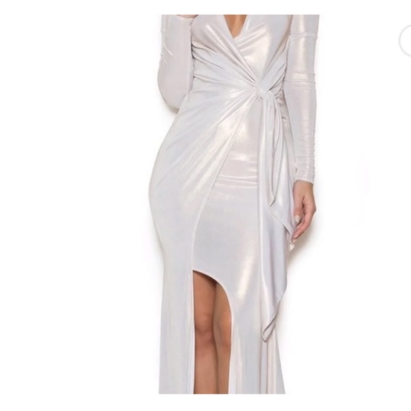 House of CB Dresses & Skirts - House Of CB, 'Pedrina' White Pearl Maxi Dress, Size S
